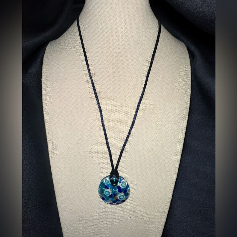 Murano Vetro Glass 18” Necklace